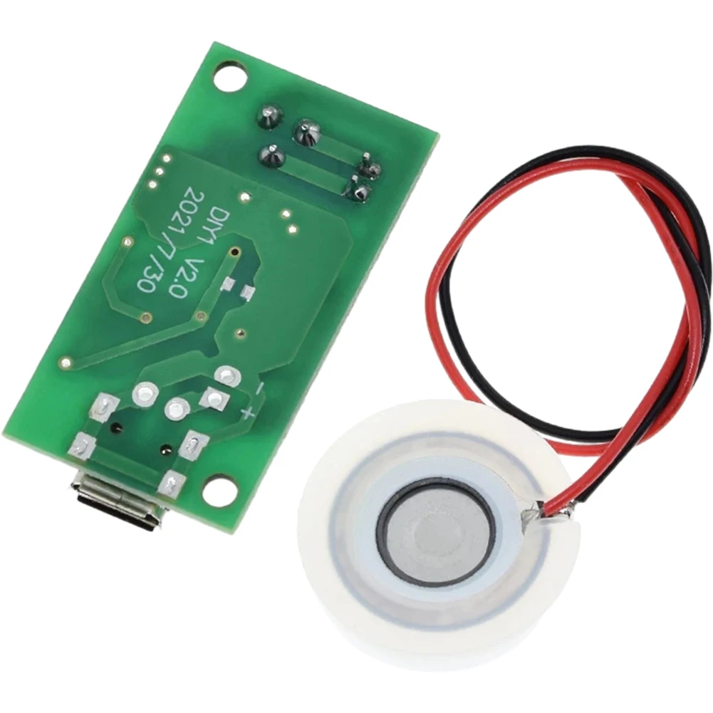 USB Mini Humidifier DIY Kits DC 5V Atomizing Ceramic Humidifier Module Mini Oscillating Ultrasonic Mist Maker Module