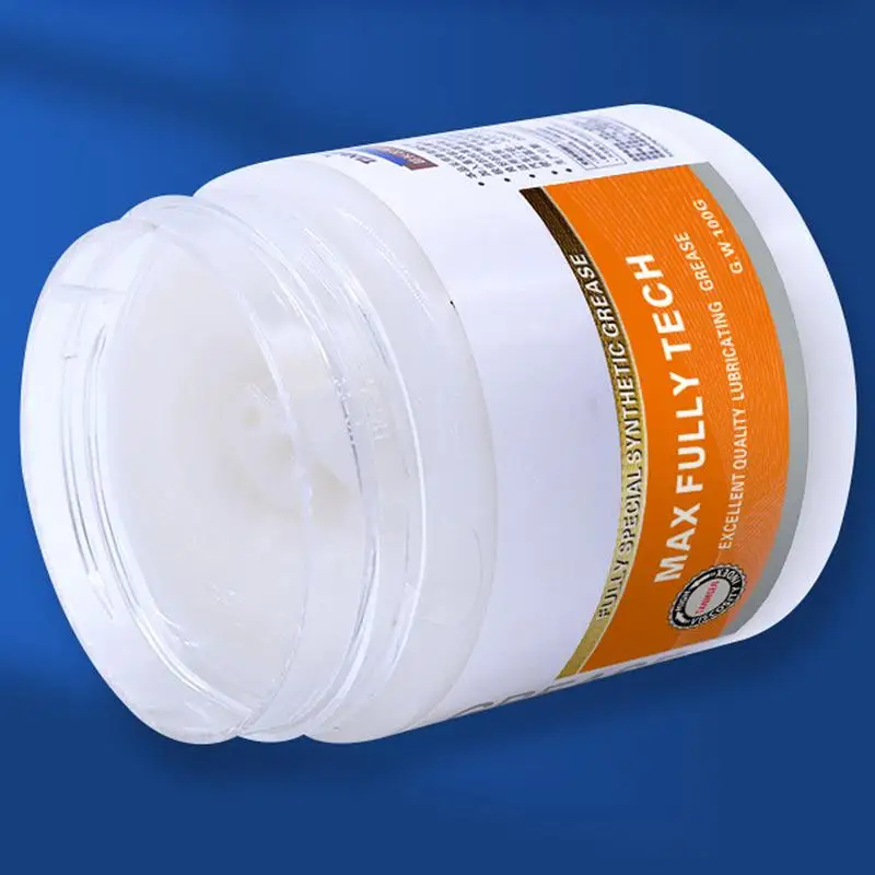 100g Synthetic Car Door Grease Anti Seize Multi Purpose Grease Wheel Bearing Sunroof Track Lubricating for Hinges Slides