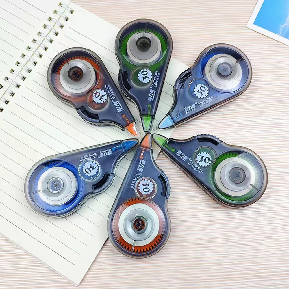 3PCS/Set Correction Tape Roller White Sticker Tape Stationery Student Error Eraser School Office Supplies