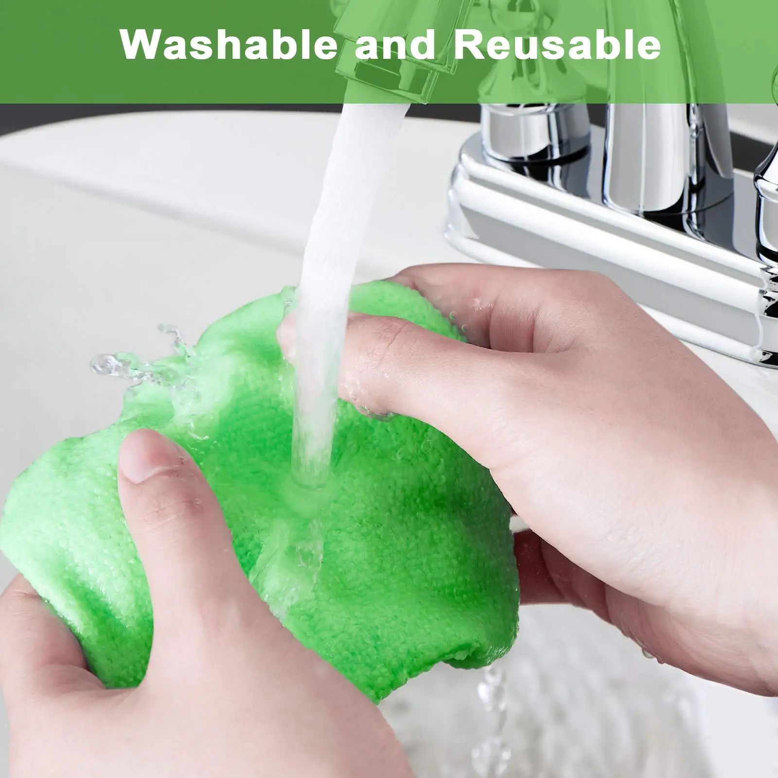 Car Window Cleaner Brush Kit 3pcs Windshield Wiper Microfiber Wiper Cleaner Cleaning Brush Auto Cleaning Wash Tool Long Handle