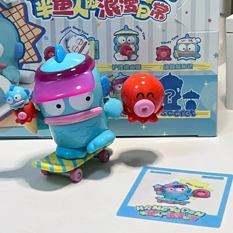 Sanrio Hangyodonアクションフィギュア,PVCモデル,素敵なデスクトップ