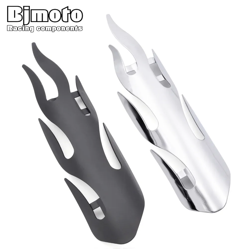 Accessori Moto Per Kawasaki Yamaha Honda Cruiser Chopper Tubo Di Scarico Heat Shield Cover Guard Protector