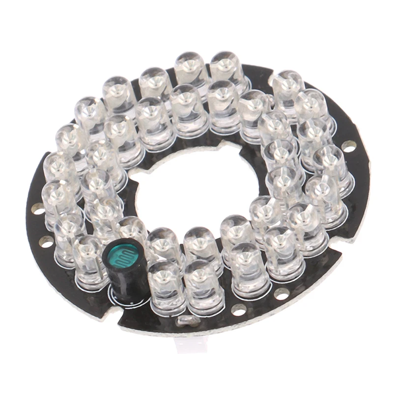 IR 36 LED 모니터 필 라이트 카메라 액세서리, 주간 야간 투시경, 적외선 램프 패널, DC 12V F5 램프 비즈 보드, 1 개