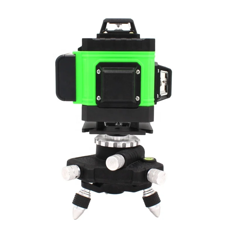 

Floor cross line green beam self-leveling LD 4d level laser 16 line with plump dot