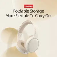 Choice Lenovo TH30 Wireless Bluetooth HiFi Stereo Headphones Sport With Mic Music Headsets Foldable Low Latency Gaming Earphones - Image 4