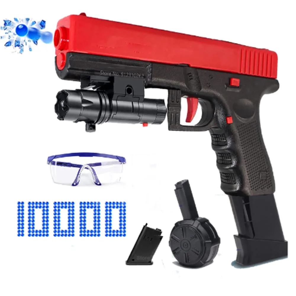 Pistole Gel Blaster Splatter Elettriche Glock Per Adulti Dropshipping