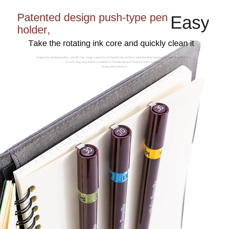 1pc rOtring Isograph Needle Pen 0.1-0.8mm Repeated replacement nib Addable Ink hook line pen Hand-painted/ Drawing Pen multifunction pen ink ballpoint pen