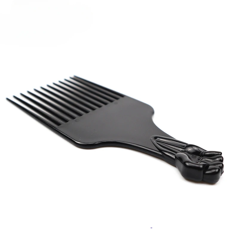 2 Afro-Kämme Aus Kunststoff – Ideal Für Lockiges Haar, Breite Zähne, Entwirrt Sanft