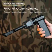 X6 Violent Fan 200000RPM Powerful Air Blower X9 Vacuum Dust Cleaner Type-C Rechargeable Strong Wind 53m/s X11 Turbo Jet Blower - Image 5