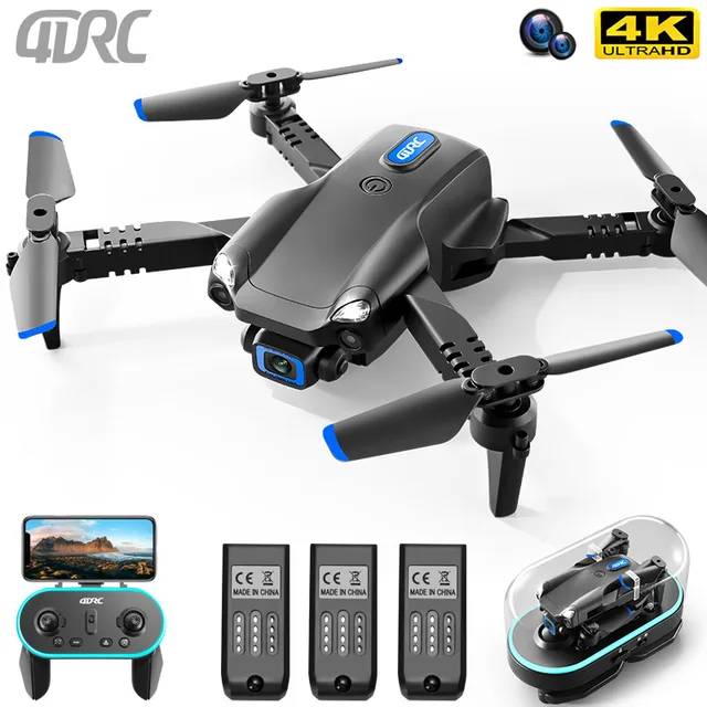 4DRC V20 Drone 4k Profesional HD Dual Camera fpv Drone Height Keep Drones Photography Rc Helicopter Foldable Quadcopter Dron Toy 1