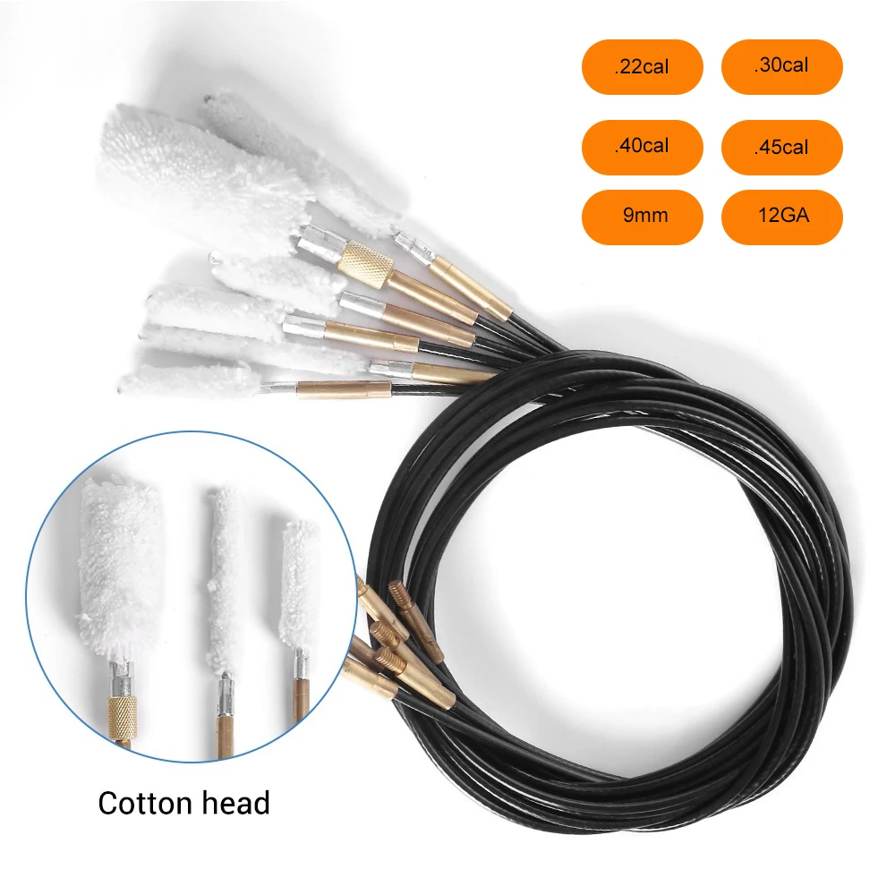 TacticalGunCleaningKitCleaningWireRopeHandgunPistolBrushfor