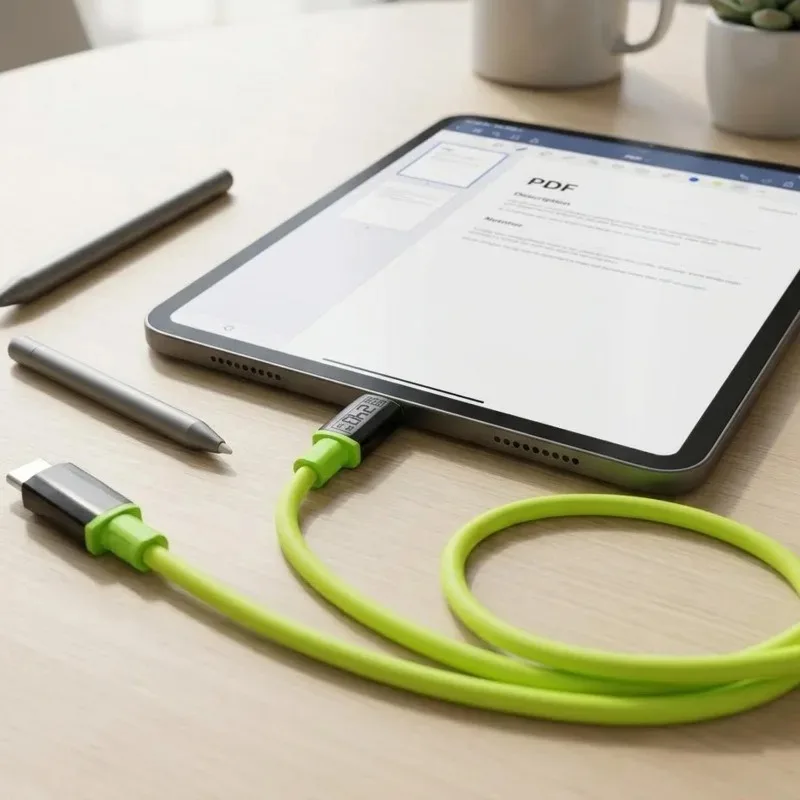 รูปสินค้า สายชาร์จ USB-C to C 3 ชิ้น รองรับ PD 240W สำหรับ iPhone Samsung Xiaomi หลายความยาว