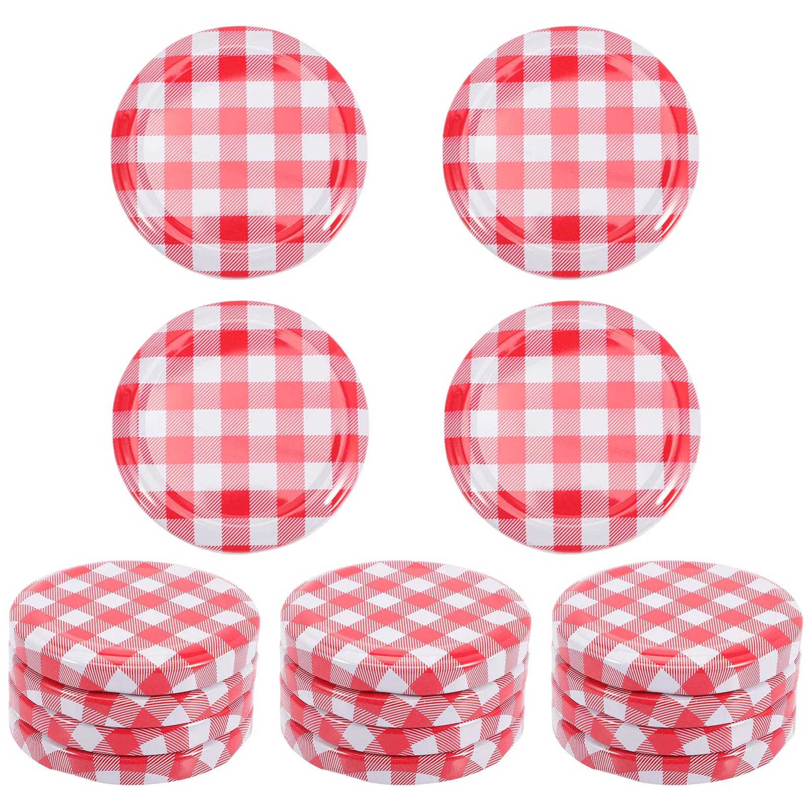 

Jam Jars Lids Wide Mouth Screw Lids Twist Off Lids Storage Caps for Canning Jars