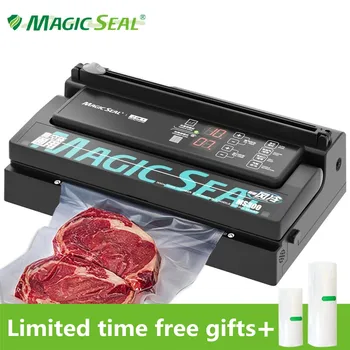 MAGIC SEAL 2-in1 Commercial Air-cooled Vacuum Sealer Machine packaging machine Automatic Vacuum Food Seale MS300 To All Bags 1