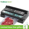 MAGIC SEAL 2-in1 Commercial Air-cooled Vacuum Sealer Machine packaging machine Automatic Vacuum Food Seale MS300 To All Bags 1