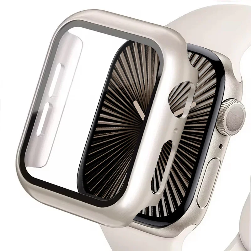 Premium Tempered Glass Screen Protector for Apple Watch - Durable Cover and Accessories
