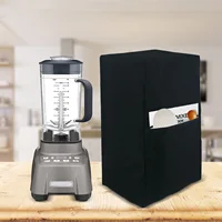 Couvercles anti-poussière lavables pour mélangeur, imperméables, avec poche d'accessoires, pour appareils de cuisine, anti-poussière 4