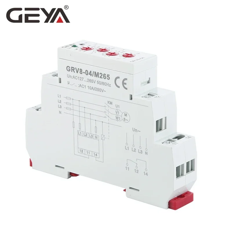 geya trifasico tensao controle rele sequencia falha 01