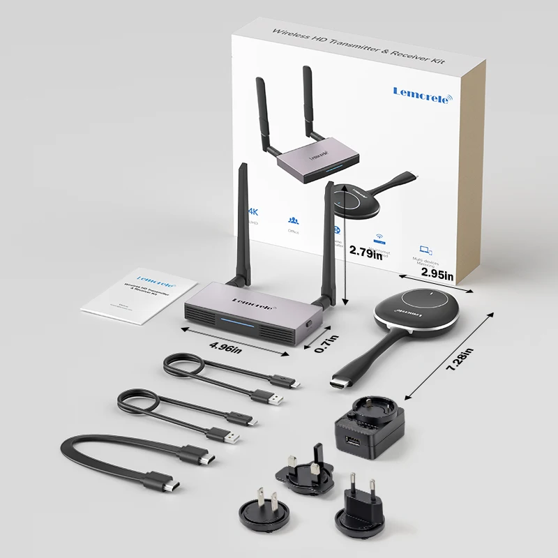 Lemorele Wireless HDMI Transmitter Receiver Wireless Video