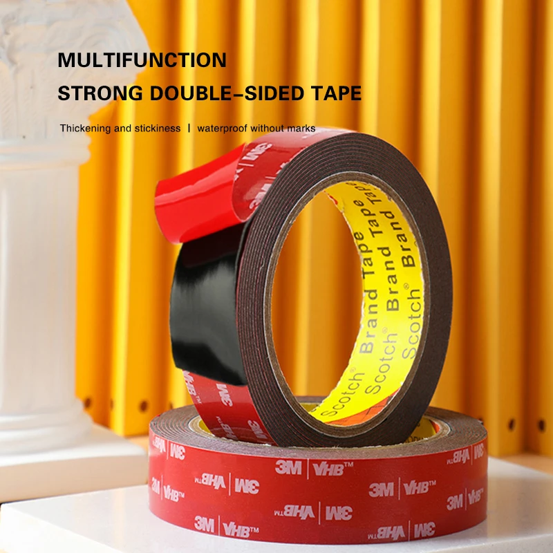 High-Performance Waterproof Double-Sided Adhesive Tape for Automotive and Decorative Use