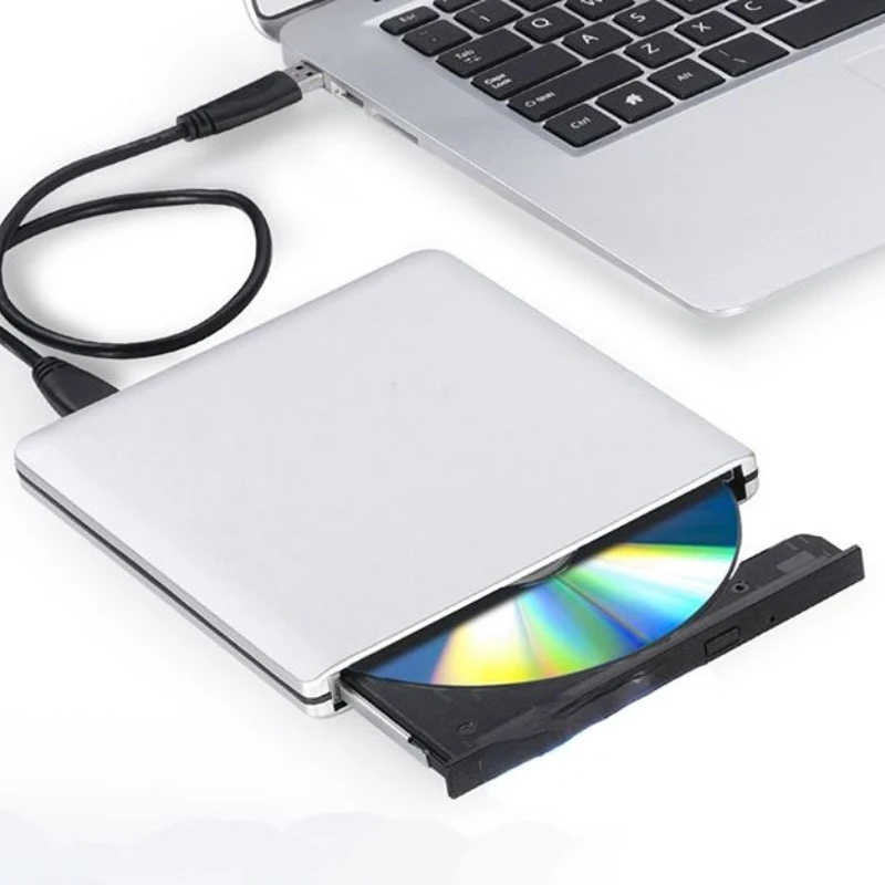 USB 3.0 외부 블루 레이 드라이브 DVD-ROM 플레이어 외부 광학 드라이브 BD-ROM 블루 레이 CD/DVD RW 라이터 레코더 맥북 노트북