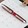 MOONMAN T2 Acrylic Fountain Pen Piston inking F 0.5mm Nibs gifts Pens Office business School Stationery Writing Pen for students 4