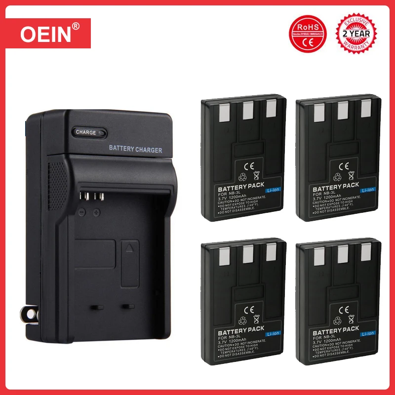 NB3LNB3LBatteryandChargerforCanonPowershotSD550SD500SD110