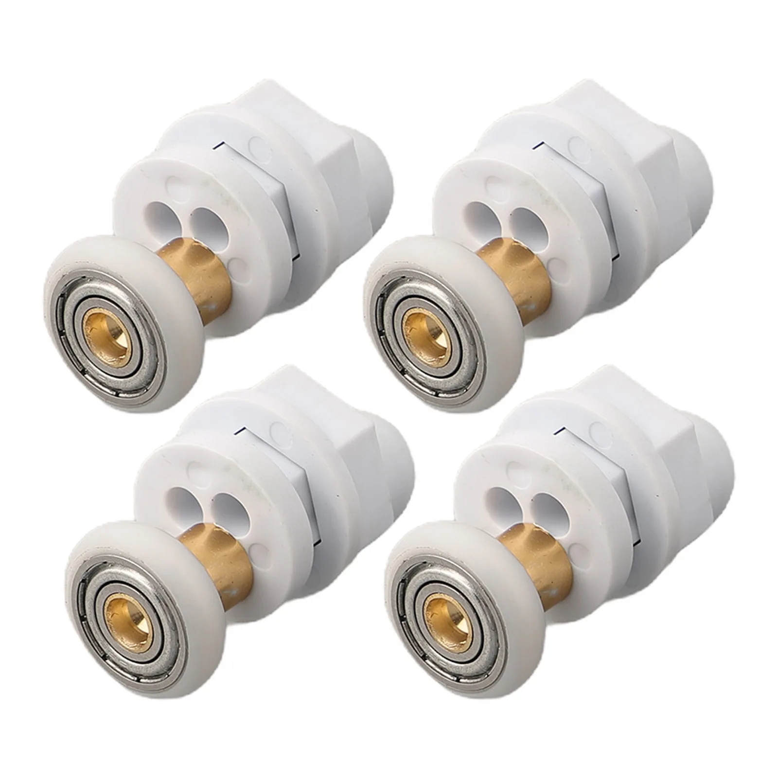 Description Picture 5 of itemShower Wheels Shower Door Rollers Quick Release Type Steam Cabin Enclosures Wheel Diameter: 19mm 15-17 Hole Size