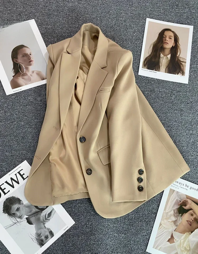 One-piece coat ginger yellow