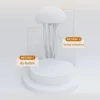 Modern Jellyfish Table Lamp USB Rechargeable Adjustable Color Changing LED Night Light with Polished Plastic Base 4