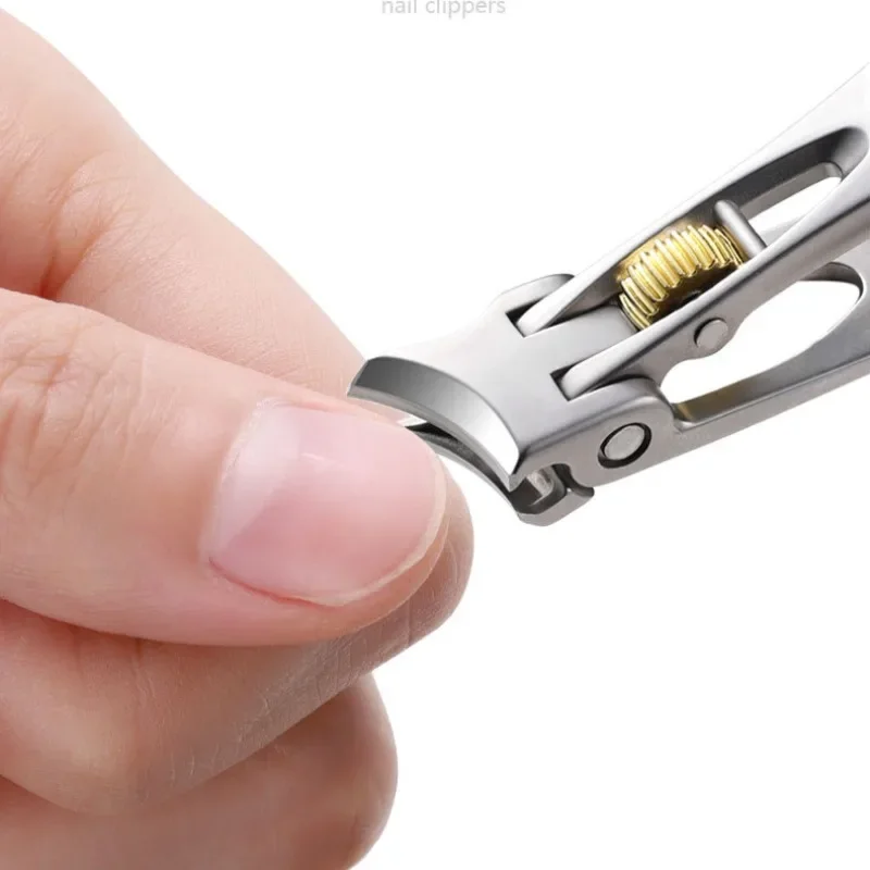 Professional Nails Clippers Stainless Steel Pulley Nail Cutter Toenail Fingernail Manicure Trimmer Toenail Clippers Tools