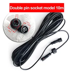 Durable Solar Cable Extension - Waterproof Power Connection Wire for Street Lights (Available in 3M/5M/10M Lengths) (10m)