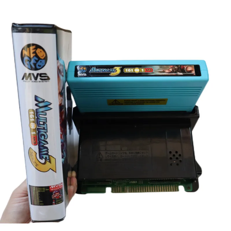 Upgraded version NEOGEO MVS Version 3/series 3 161 in 1 Jamma Cabinet Game Cartridge for SNK MV1B MV1FZ MV1A Arcade Machine