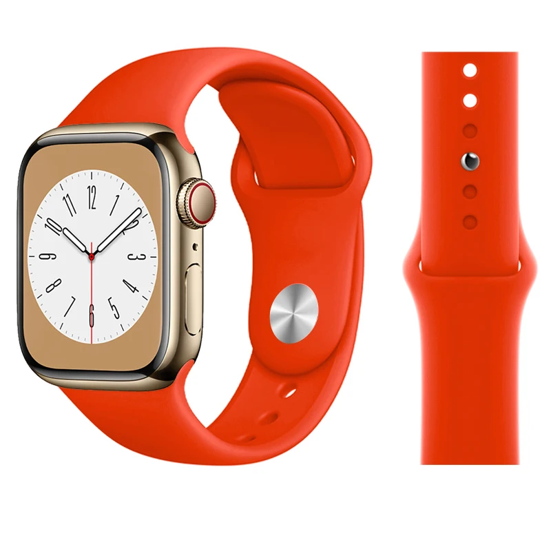 ตัวเลือกสินค้า สายซิลิโคนสุดเก๋สำหรับ Apple Watch ใส่สบายไม่ร้อน