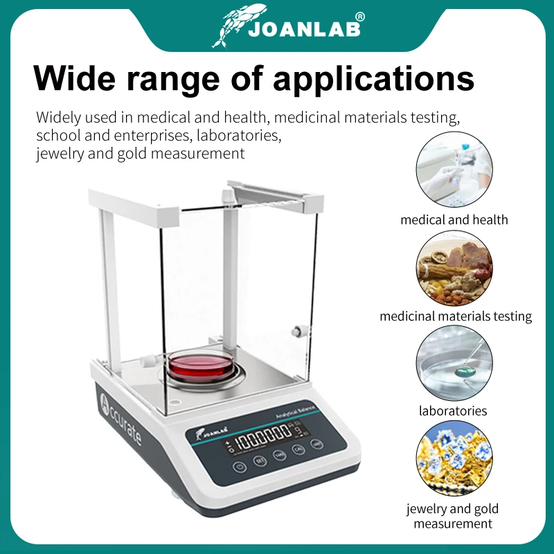 Laboratory Scales Analytical Balance Digital Microbalance Precision  Electronic Balance Scale 120g 220g Range 0.0001g Resolution