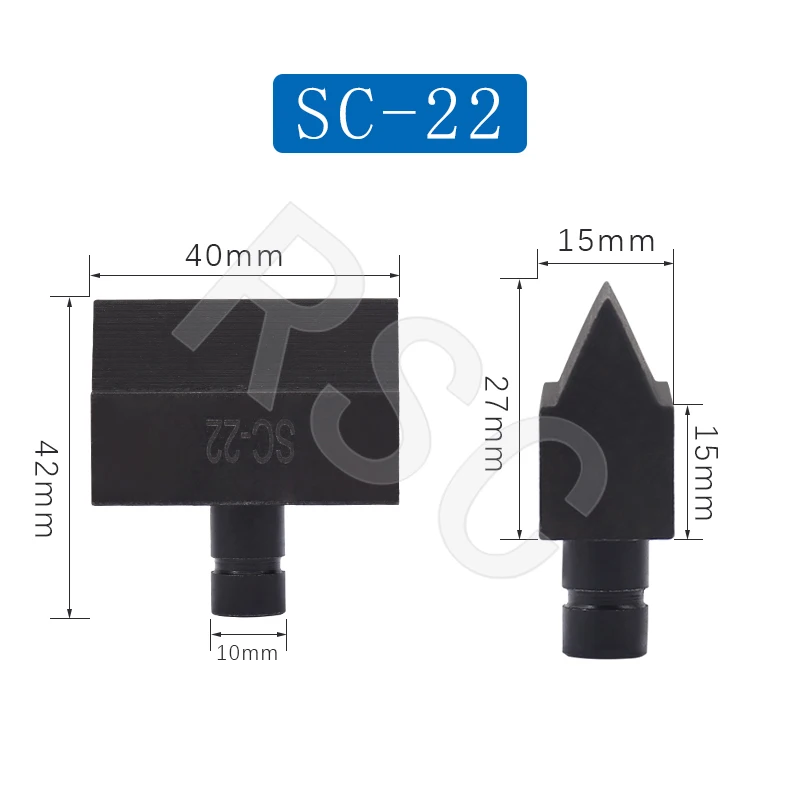 유압 커터 헤드 SC-12 SC-16 SC-22 SC-25 유압 강철 전단 블레이드 용 1 쌍 유압 철근 전단 블레이드