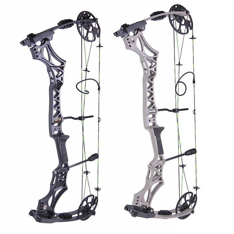 30 70lbs M129 Archery Alloy Compound Bow Adjustable Pulley 320 FPS