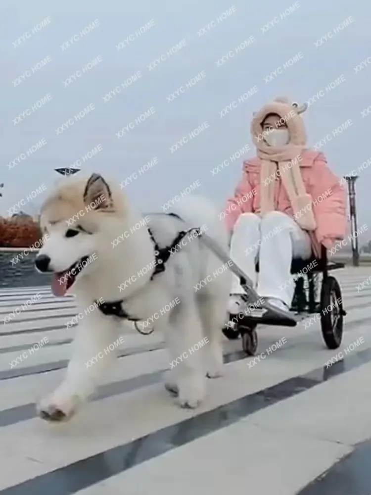 Zekee Dog Trolley Dog Walking Car Pet Shopping Cart People Sitting Light Folding