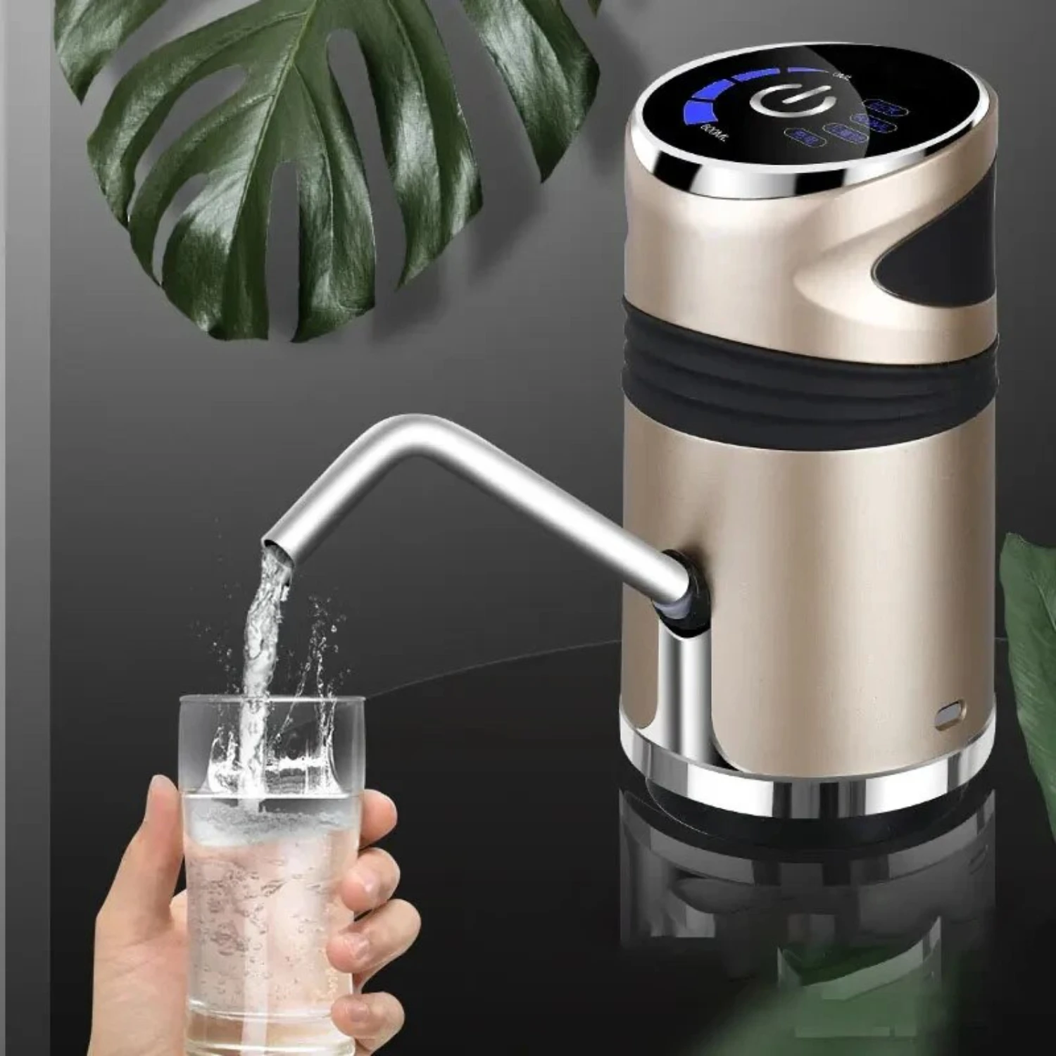 Convenient and Stylish Portable Automatic Water Dispenser with Child Lock-Technologically Advanced Compact Smart Household Wat