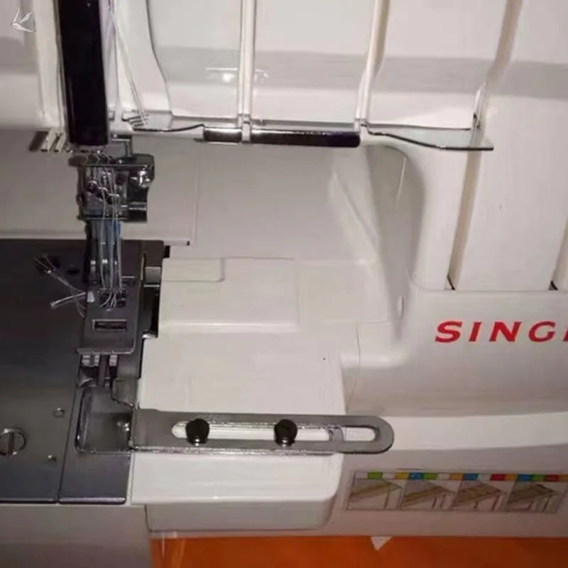 Description Picture 5 of itemIndustrial Stretch Sewing Machine Rule, Seam Guide,Hemmer Guide, Hem Guide Three Needle Five Wire Industrial Coverstitch Machine