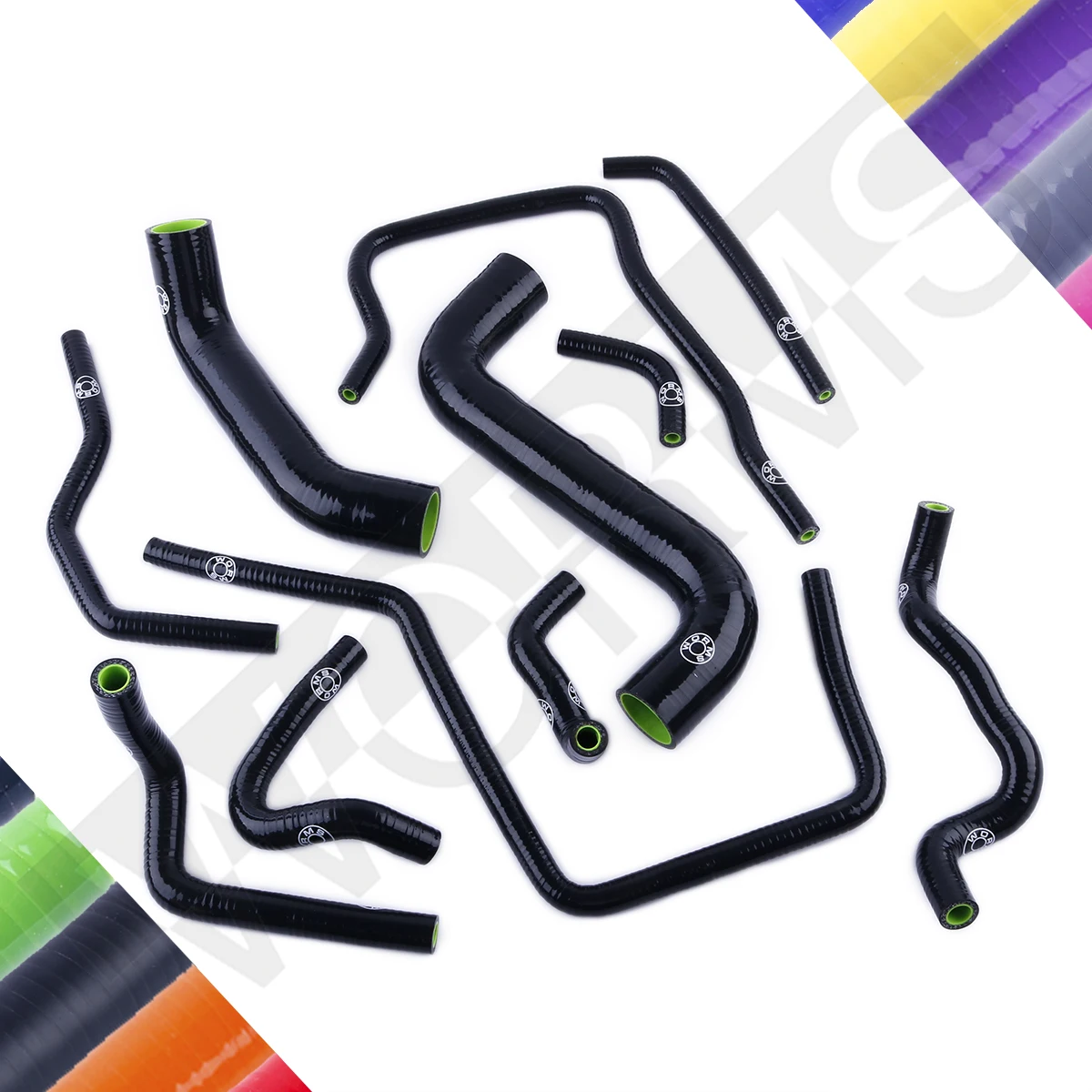 Silicone Radiator Hose Pipe Kit For Subaru Impreza Wrx Gda Gga Sti Gdb