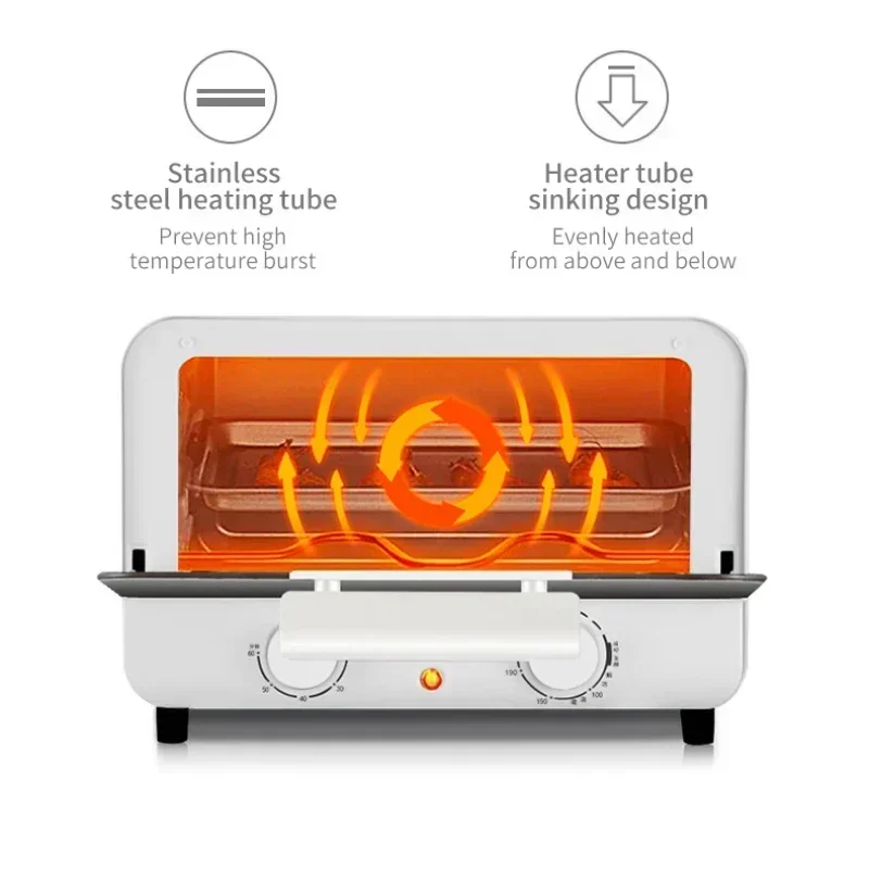 10L multifunctional electric oven home oven steam baking all-in-one machine mini