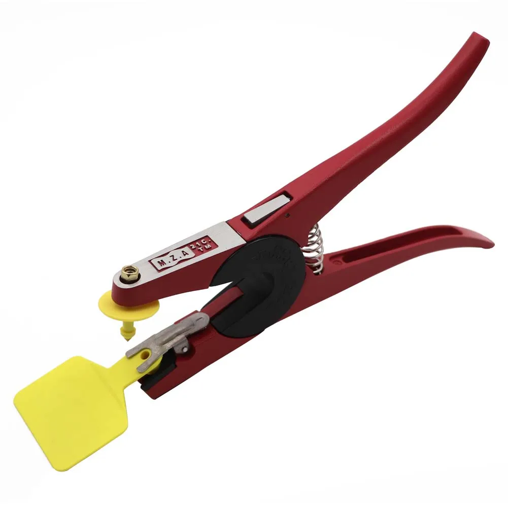 Farm Animals Ear Tag Pliers For Cow Goat With Spare Nails Clamp Needles Livestock Metal Goat Ear Tag Applicator sheep ear tag
