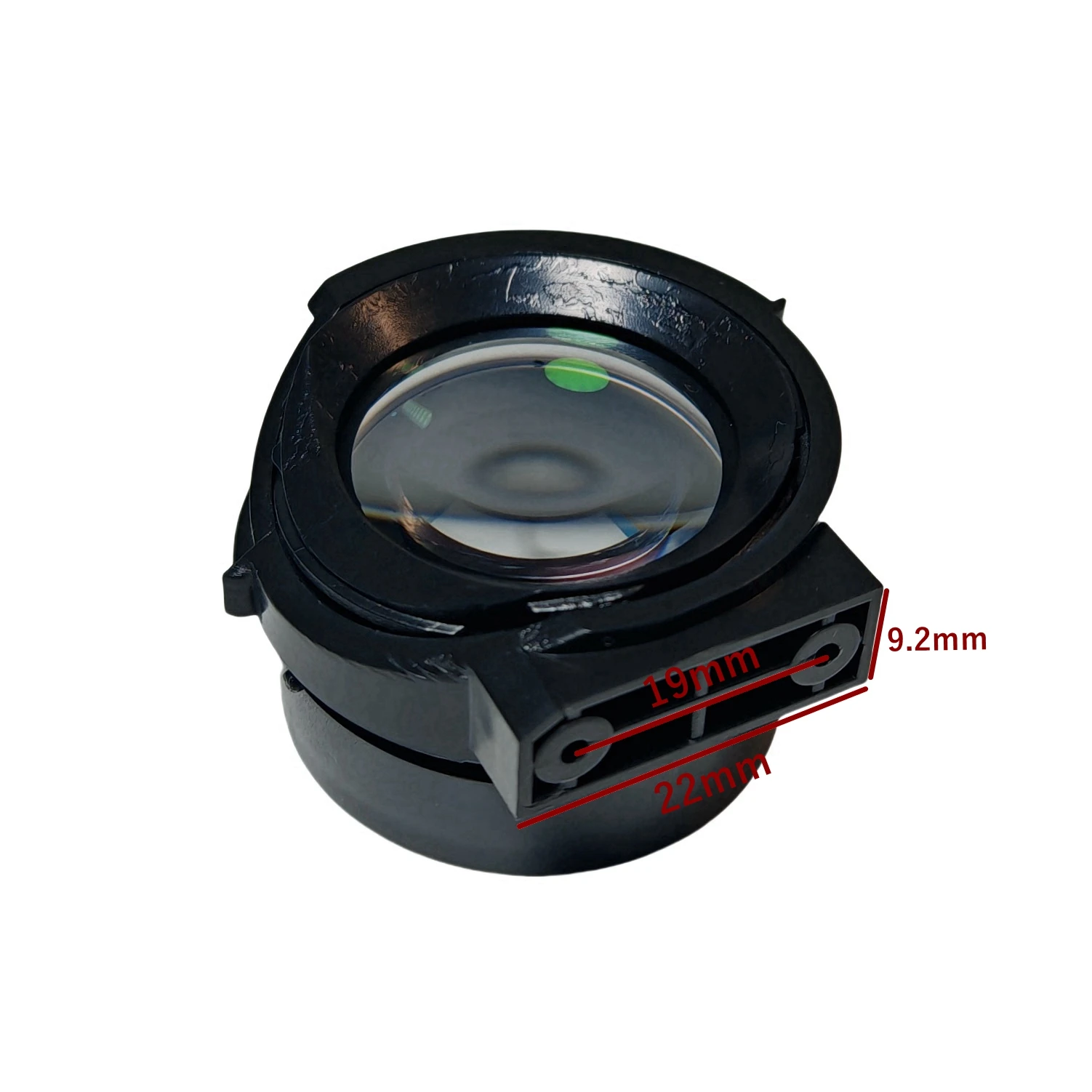 2.6inch Projector HD Optical Lens DIY Projection Apparatus Camera Glass Lenses Repair Parts DLP Universal Short Telephoto Lens