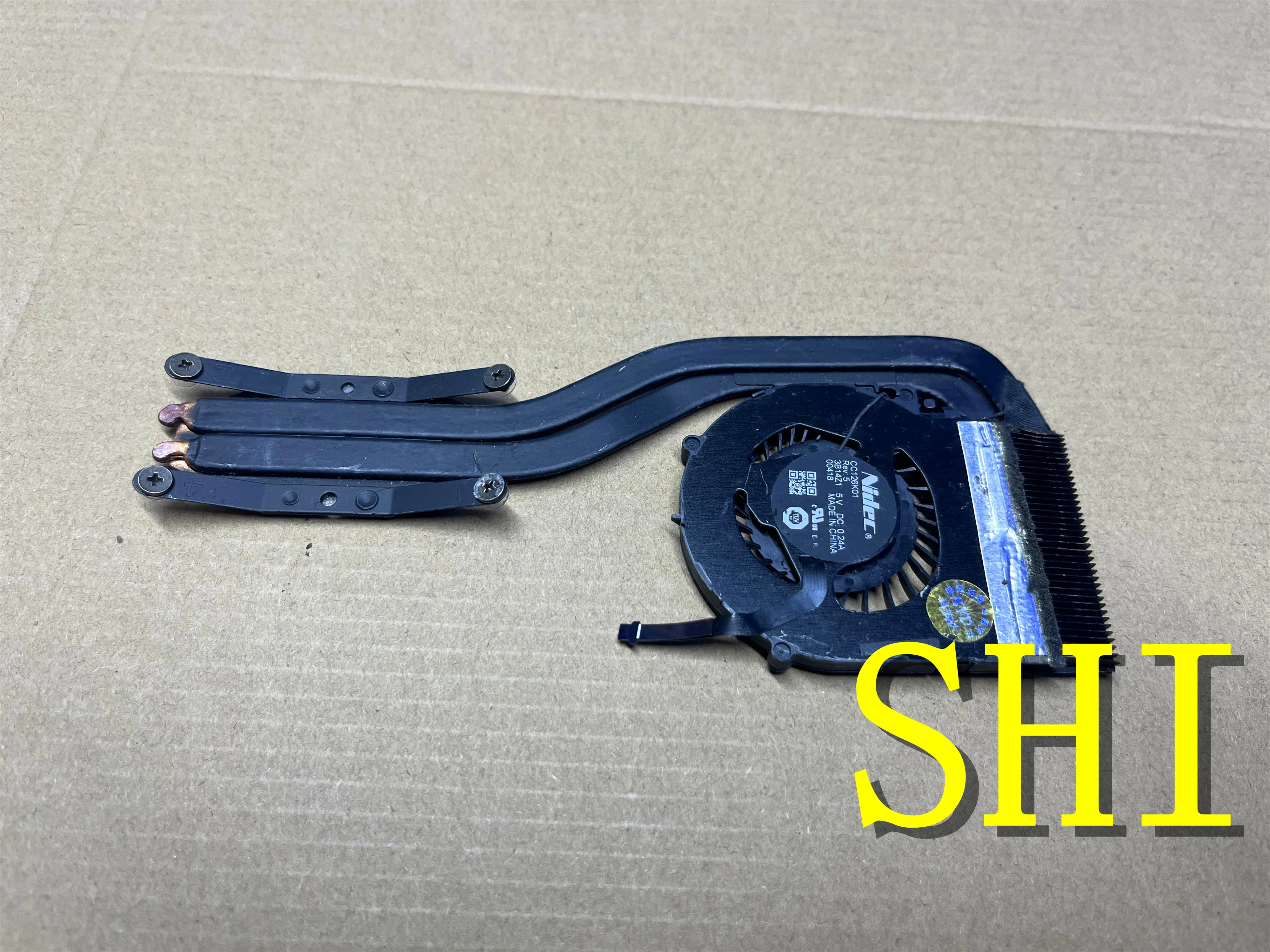 

0C54435 Orijinal FOR Used Lenovo ThinkPad X1 fan radiator sheet copper tube 0C54435 FAN 0C54435AA Free Shipping