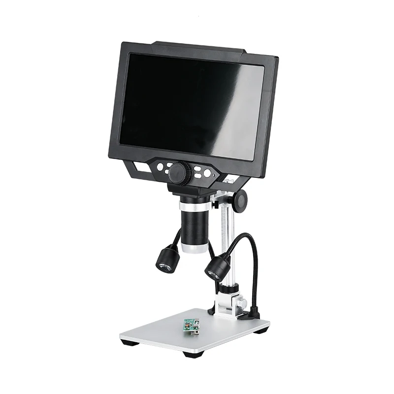 16MP 9 Inch IPS Screen 1-1600X Zoom Industrial Microscope For PCB Skin Check Handheld Endoscope Take Photo&Video CMOS Borescope