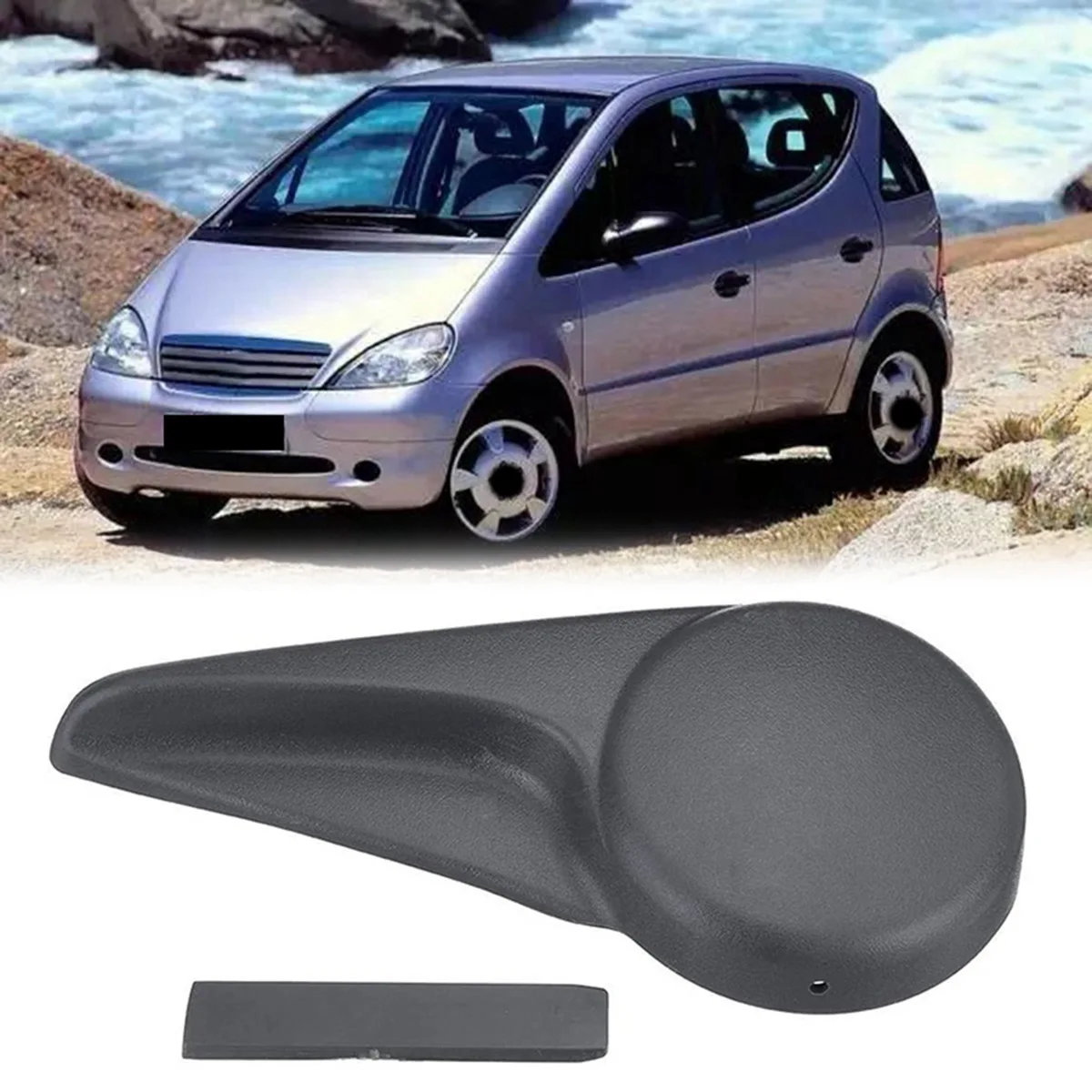 Car Front Left Seat Height Adjuster Lever Handle Driver Side for Mercedes-Benz W168 1997-2004 A1689100100 7D88