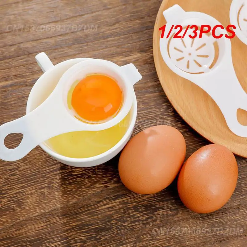 

1/2/3PCS Egg Yolk Separator Protein Separation Tool Food-grade Egg Tool Kitchen Tools Kitchen Gadgets Egg Divider Dropship