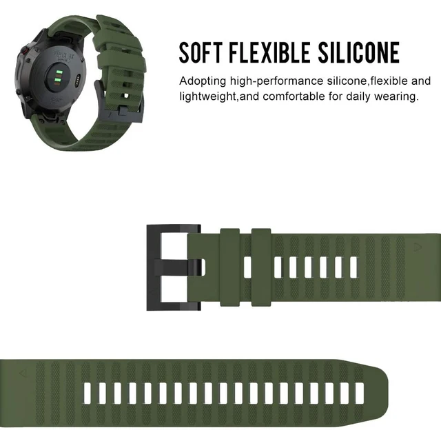 Bracelet en silicone 26mm, bicolore, fermeture rapide avec boucle à double  trou pour votre Garmin Enduro/Fenix 7X/7X Solar/COROS VERTIX 2 - bleu/jaune  - Accessoires bracelet et montre connectée - Achat & prix