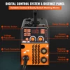VEVOR MIG Welder 130A Portable Welding Machine 3 in 1 Combo MMA/MIG/LIFT TIG Flux Core Welder for Carbon Steel Stainless Steel 5